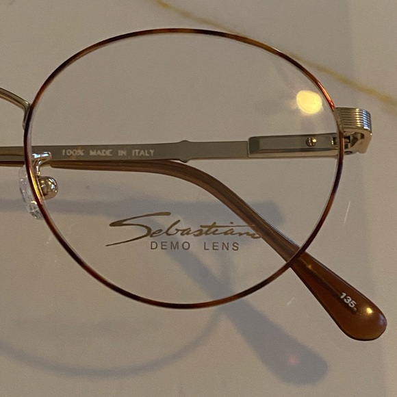 Round Vintage Sensation 729 Eyeglass Frame 48/21 Tortoise - Picture 2 of 5